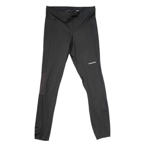 Patagonia Peak Mission Black Leggings Side Pockets Drawstring Women's Size Small - Picture 1 of 11