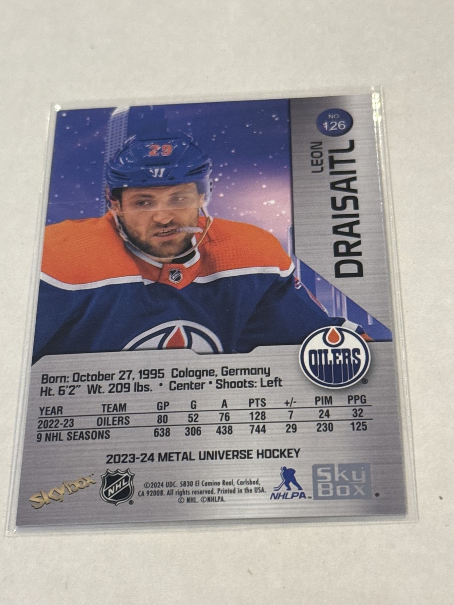 2023-24 SkyBox Metal Universe #126 Leon Draisaitl NM | eBay