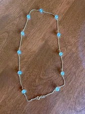 10K GOLD & PEARL NECKLACE RCI