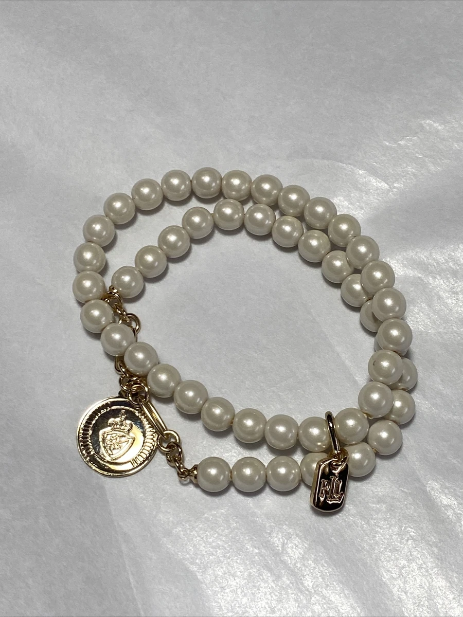 Ralph lauren 2024 pearl bracelet