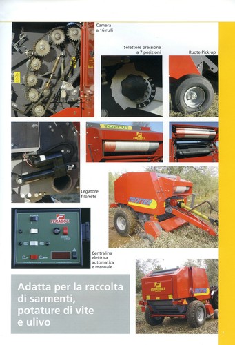FERABOLI :ROTOPRESSE Mod.ENTRY 120/150 -TROTTER 100 -TROTTER 125/155- OMNIA 125 - 第 7/12 張圖片