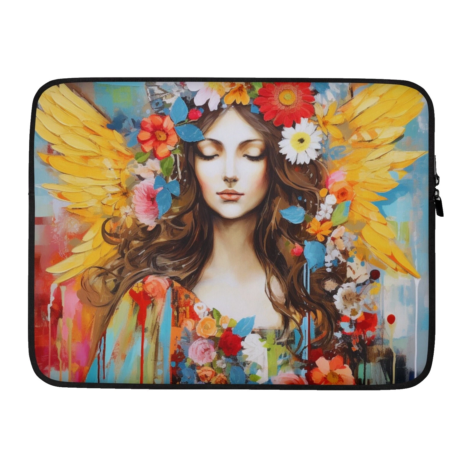 Estuches y bolsos para Portátil floral multicolor