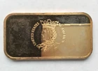 1973 Washington Mint Isabella Quarter WM-44G Silver Art Bar A2310