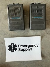 2x Motorola Minitor I VHF Pager HO3UMC1222AC 154.2050 MHz Fire EMS VINTAGE