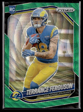 2025 Panini Prizm Football Green Wave #379 Terrance Ferguson Rookie RC