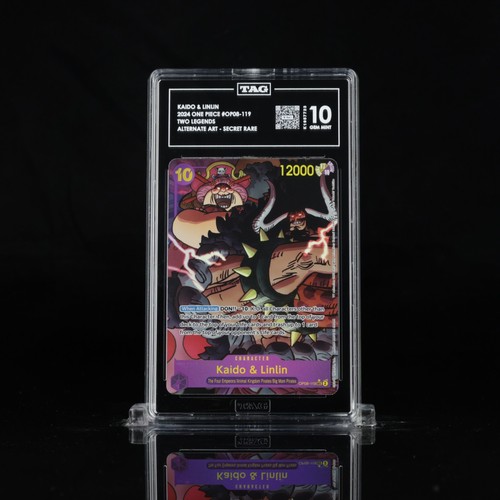 Kaido & Linlin (Parallel) graded TAG 10 for sale on eBay