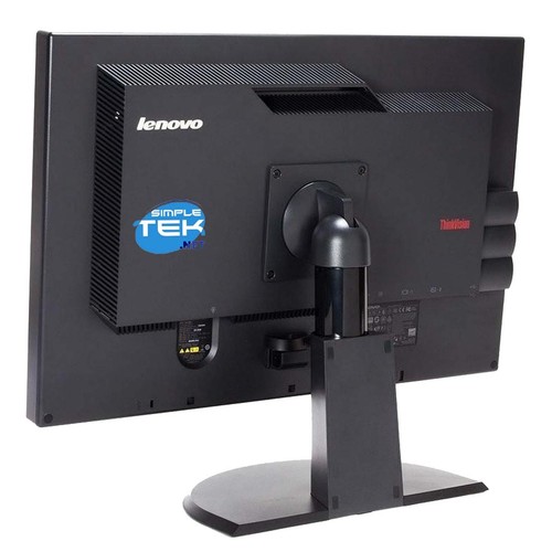 Lenovo L2440PWC Monitor 24" IPS 16:10 With USB Hub VGA DVI Refurbished Screen - Picture 2 of 5