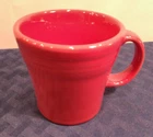Fiesta New Scarlet Red TAPERED MUG. Capacity of 15 OZ. Free Shipping.