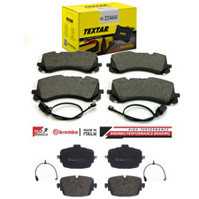 FRONT TEXTAR  REAR  BREMBO BRAKE PADS  WITH SENSOR FOR BENTLEY BENTAYGA  4.0 6.0