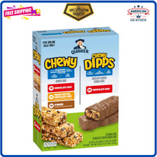 Quaker Chewy Granola Bars   Variety Pack, 58 Bars, Whole Grains, No Artificial
