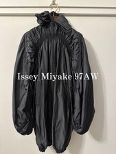 USED ISSEY MIYAKE 97AW WASHER BALLOON COAT GOOD