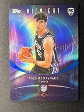 ❤️‍🔥 MAXIME RAYNAUD Topps 2025-26 MIDNIGHT #97 Rookie 🏀