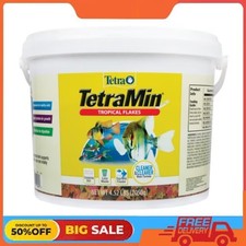 Tetra TetraMin Tropical Flakes, Nutritionally Balanced Fish Food, 4.52 lbs.