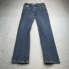 Stio Jeans Mens 30x30 Blue Straight Stretch Denim Pants Classic Casual Tag 33R