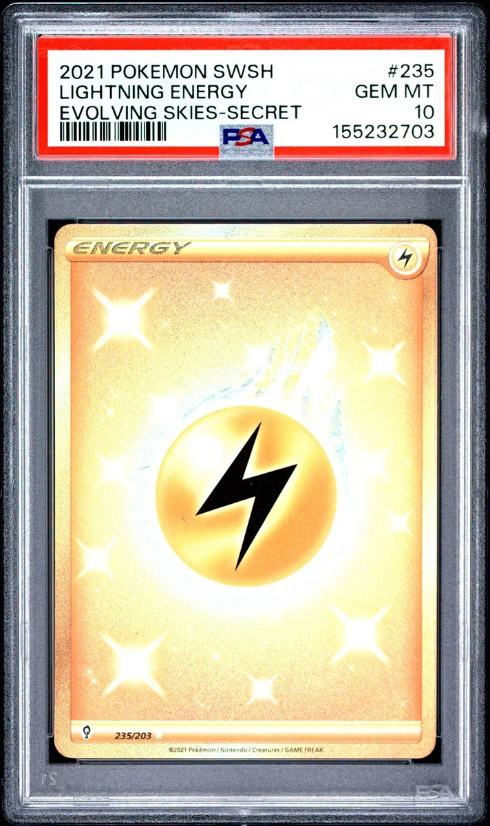 Energy Pokémon TCG Professional Sports Authenticator (PSA) Secret