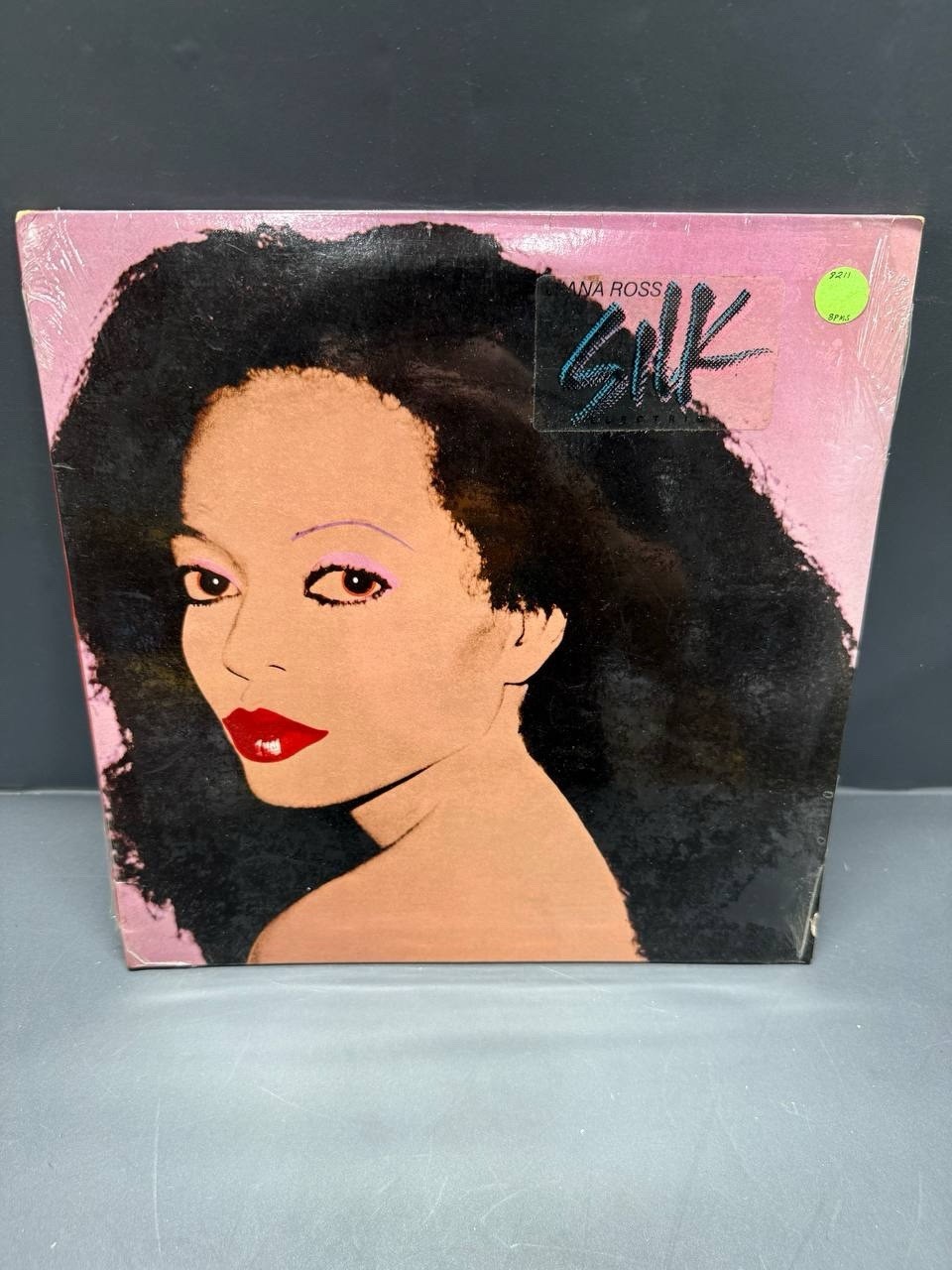 Diana Ross Silk Electric LP RCA A At The L14384 New 1982 Andy Warhol cover