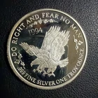 1994 Del Frisco's Double Eagle Steakhouse Dallas Texas 1 oz .999 Fine Z472
