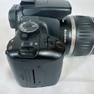 Canon EOS Kiss Digital X Black DSLR Camera with EFS 18-55mm Lens