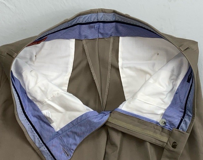 Patrick James Comfort "EZE" Flat Front Super 120s… - image 7