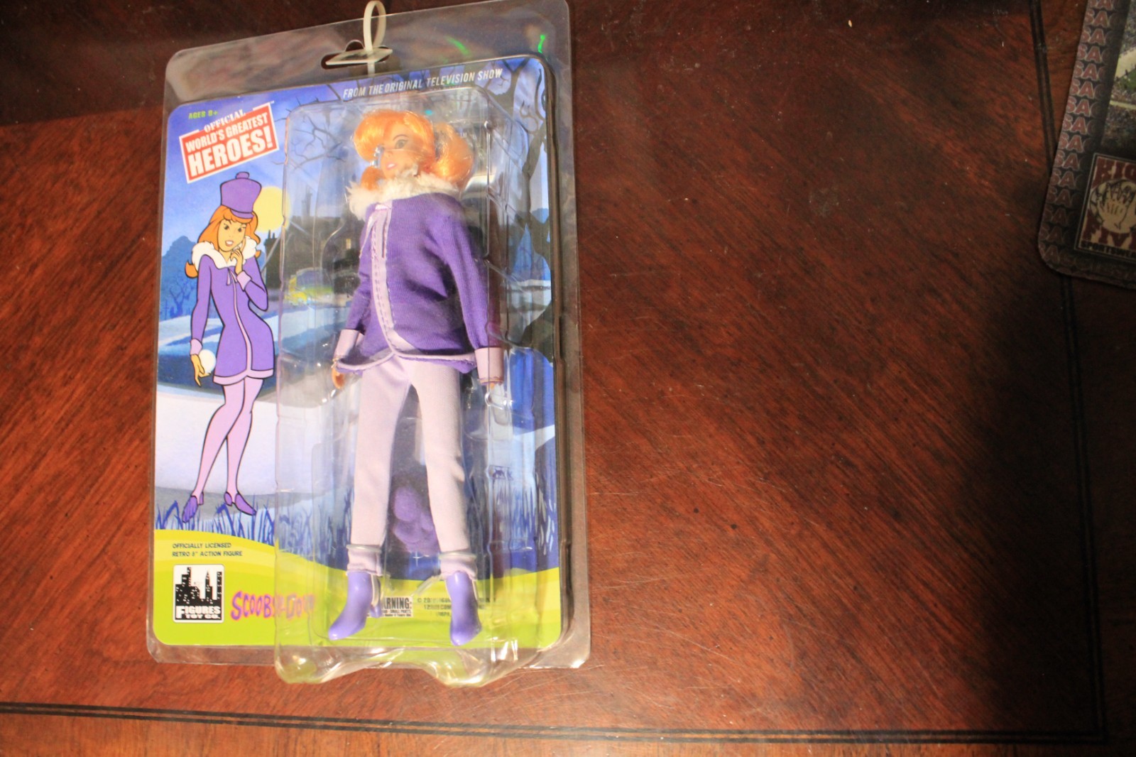 Scooby-Doo SNOW DAPHNE 8” Figure - Figures Toy Co. World’s Greatest Heroes!
