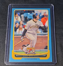 2011 Bowman Neil Walker Blue Border Serial #24 /500 Pirates Baseball
