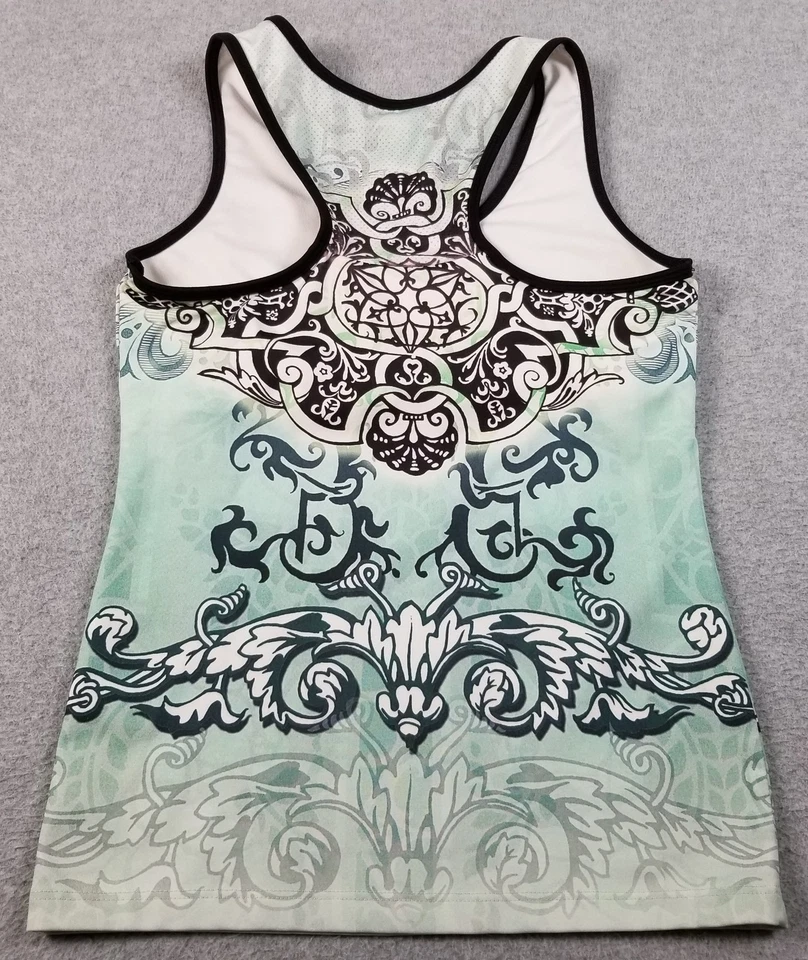 Camiseta sin mangas So Sporty Activewear para mujer mediana M multicolor cachemira sin mangas Foto 4 de 4