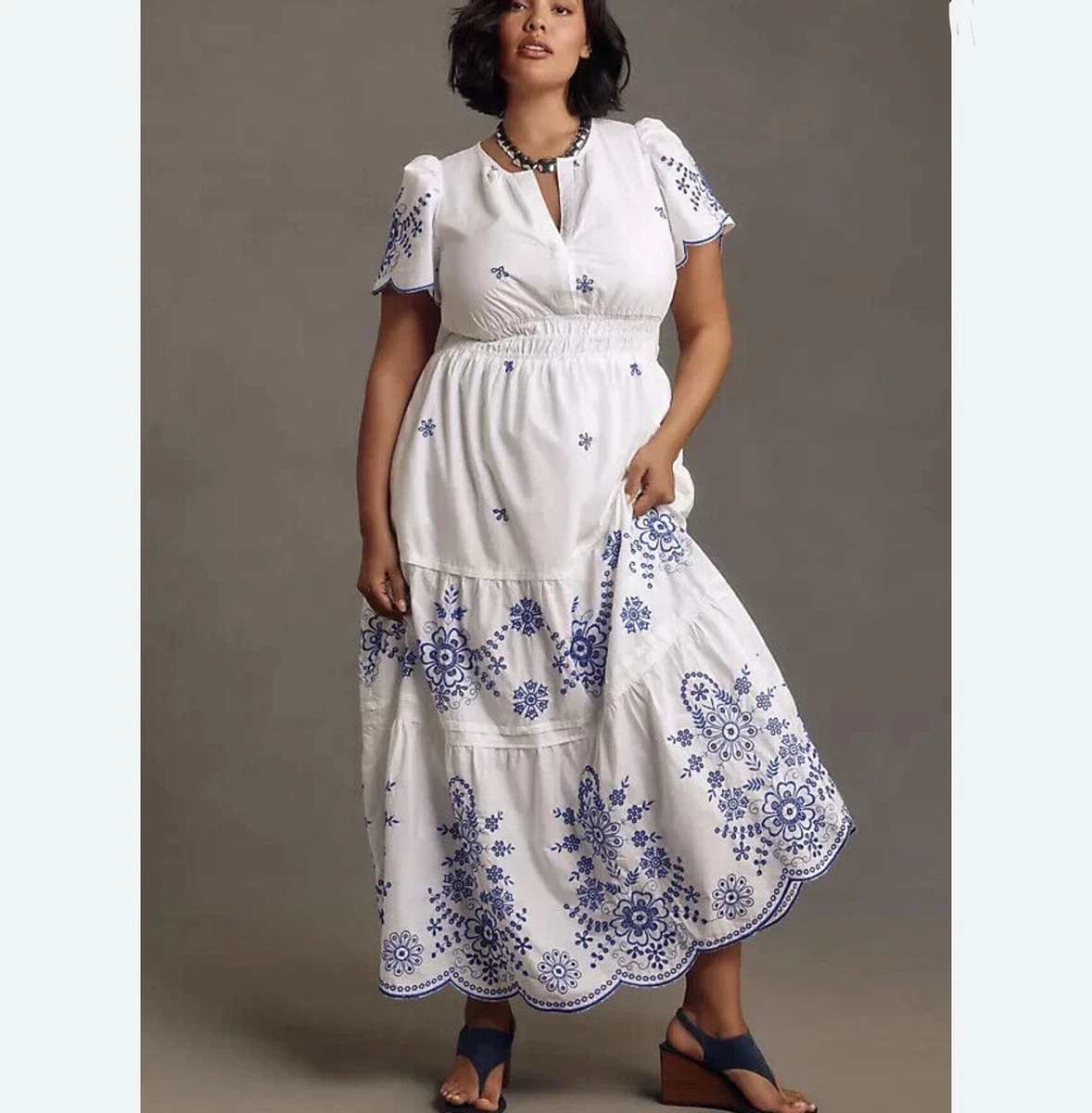 Anthropologie Embroidered Dresses for Women for sale | eBay