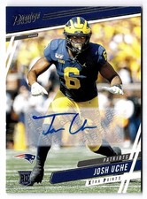 2020 Panini Prestige #212 Josh Uche Xtra Points Signatures Auto RC