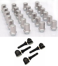 Db Wheels Tires Gm Wheel Accessory Add-on Package Set Of 24 Lug Nuts 4 Tpms