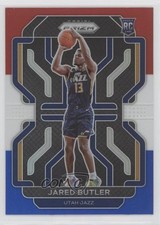 2021-22 Panini Prizm Red White & Blue Prizm Jared Butler #290 Rookie RC 16ad