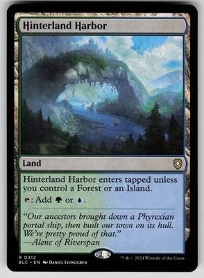 Hinterland Harbor Normal R Commander: Bloomburrow 312 NM