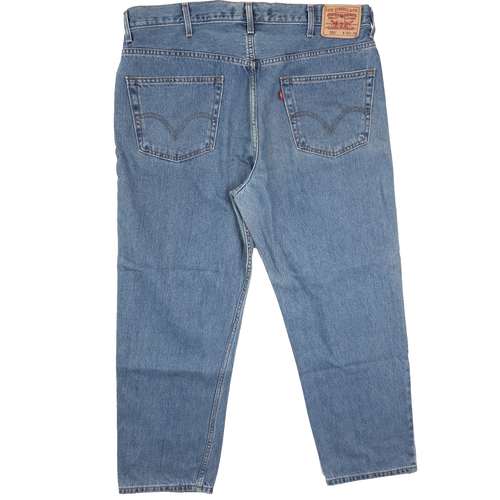 Vintage Levis 550 Jeans Mens 40x30 Blue Denim Relaxed 90s Grunge Skater Baggy - Picture 9 of 10