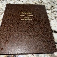 1964-1991 P/D/S KENNEDY HALF DOLLAR COMPLETE SET 78 COINS In DANSCO Album