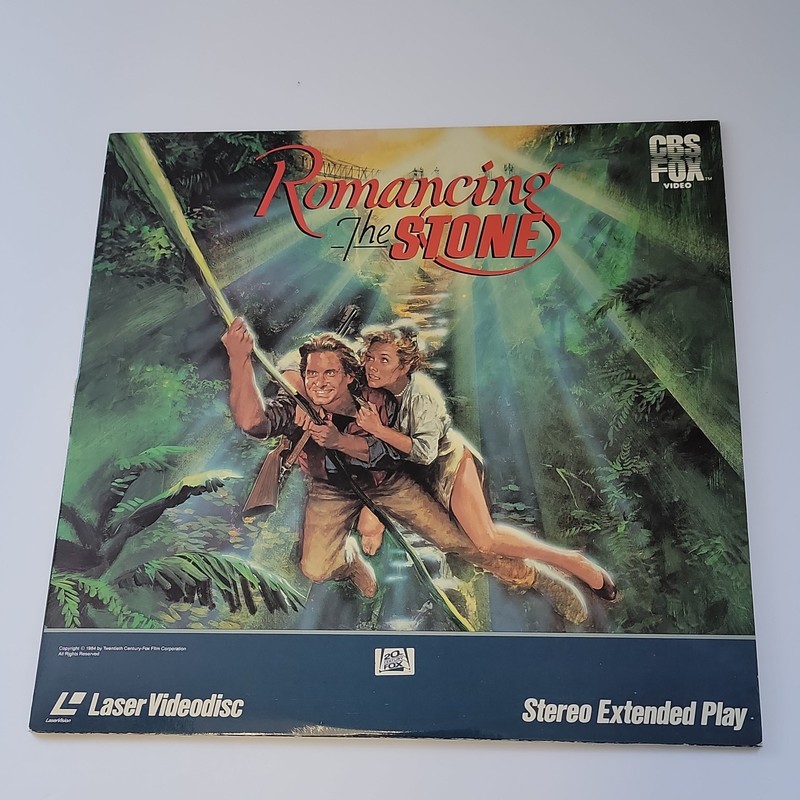 Romancing the Stone (Laserdisc) Michael Douglas, Danny Devito