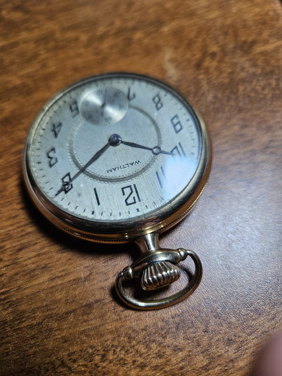 16s 17 pocket watch Jewels Not Running waltham - vintagewatches.pk