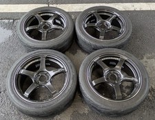 Jdm Advan Racing Tc-4 17x7j 4hpcd100 47 Nankang Ns-2r 21545r17 4b No Tires