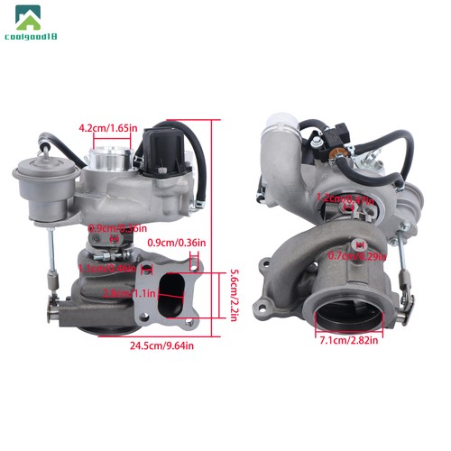 Turbocompresor para GMC Terrain Chevrolet Equinox 18 19-22 1,5 L L4 12679399 - Imagen 4 de 15