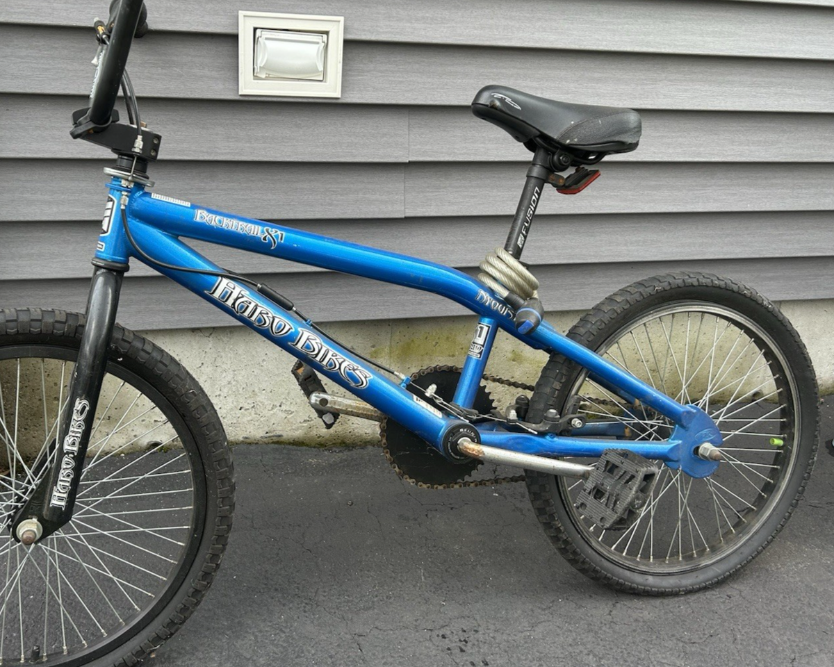 Haro Backtrail Nyquist X1 BMX Bike Complete Blue Adult Bicycle | eBay