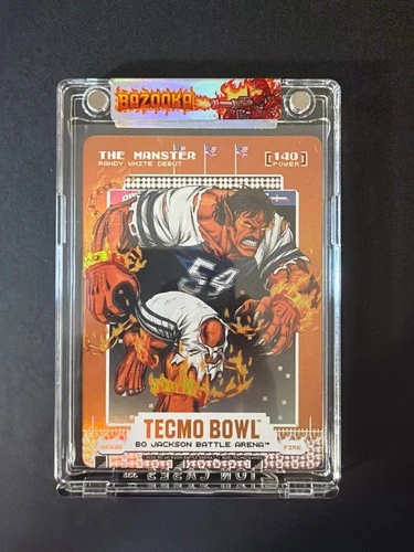 The Manster Randy Tecmo Bowl Bo Jackson Battle Arena Scoreboard 140 Fire SB330