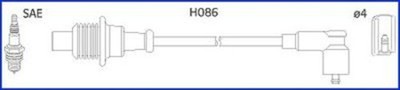 HUCO Ignition Spark Plug Wire KIT Fits CITROEN Zx FIAT PEUGEOT 1.6-2.0L 1987-