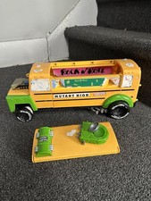 1992 Mirage TMNT Mutant High Rock N Roll Muta Bus  (BEAT UP)