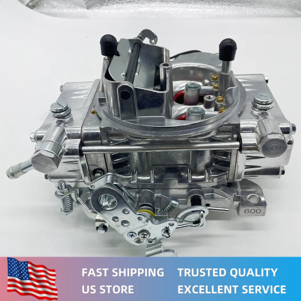 Carburador de 4 barriles Street Warrior apto para Holley 4160 Performance 600 CFM Foto 4 de 4