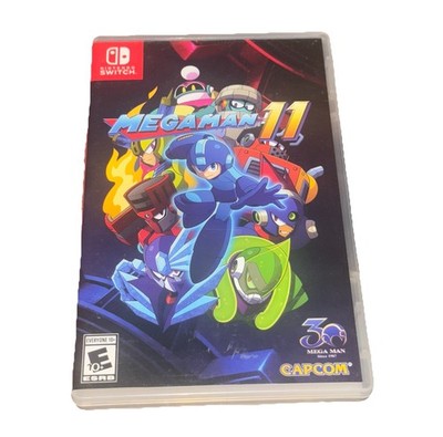 Mega Man 11 Nintendo Switch Video Game Complete In Box CIB Cartridge Capcom🔥