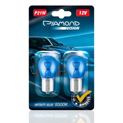 2x P21W | Xenon Look | Halogen KFZ Autolampen | 8500K Super Ultra White | ext...