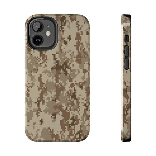 Digital Camo Desert, robuste Camouflage iPhone Hüllen, robuster Handyschutz. - Bild 24 von 31