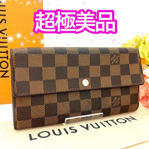 Louis Vuitton Portefeuille Sarah Long Wallet Damier