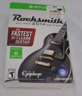 New XBOX ONE Rocksmith Guitar Learning Ubisoft 2014 Edition