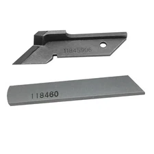 1SET #118-460+118-45906 OVERLOCK Knives for JUKI MO-2504, 3604, 3904 Class