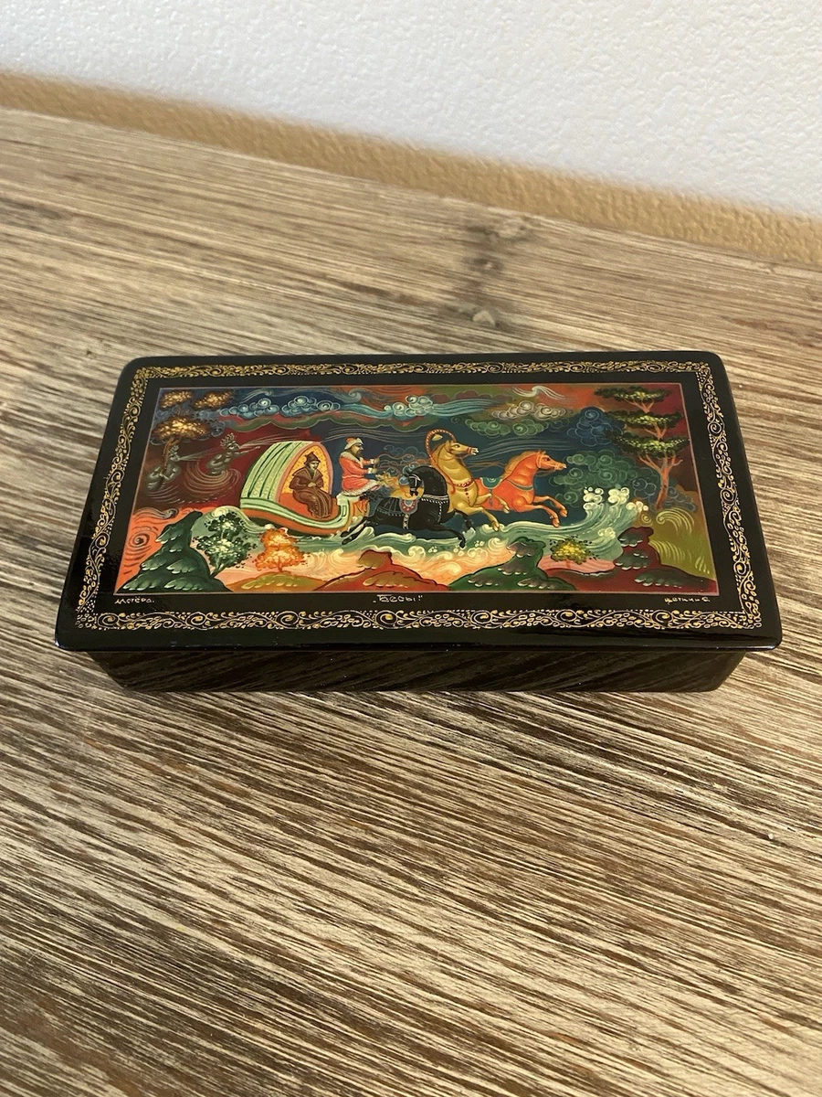 Russian Lacquer Box for sale | eBay