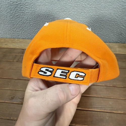 Tennessee Volunteers Hat Adult Orange White Strap Back Cap NCAA Football Vols - Picture 6 of 10